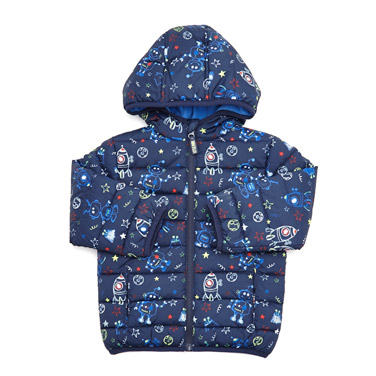 Toddler Printed Padded Jacket